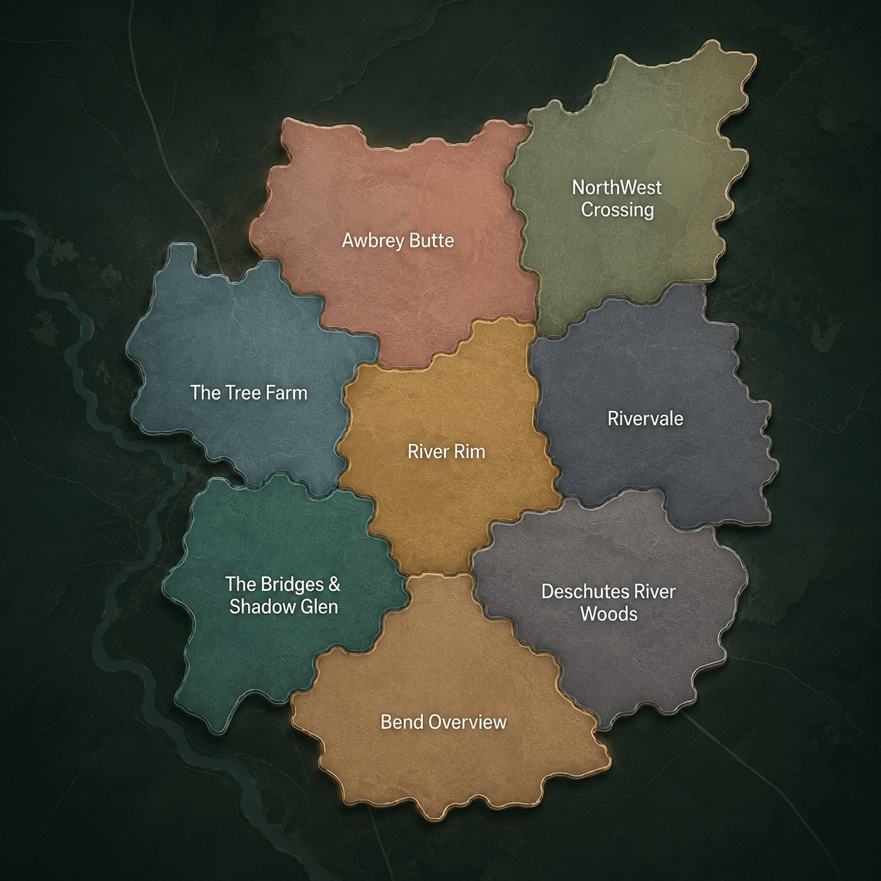 Bend neighborhoods interactive map