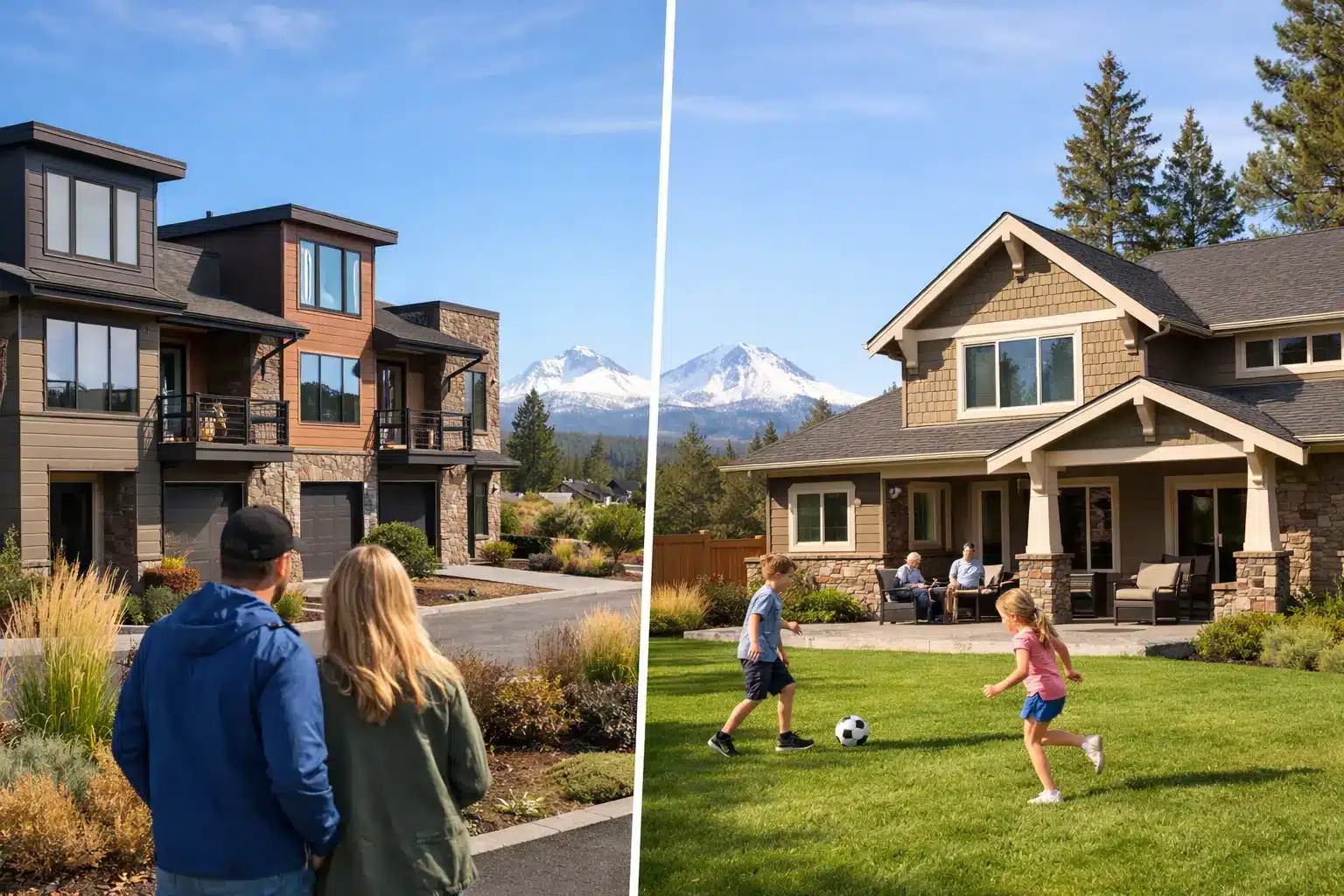 Townhome or Single Family: Which Fits Bend?