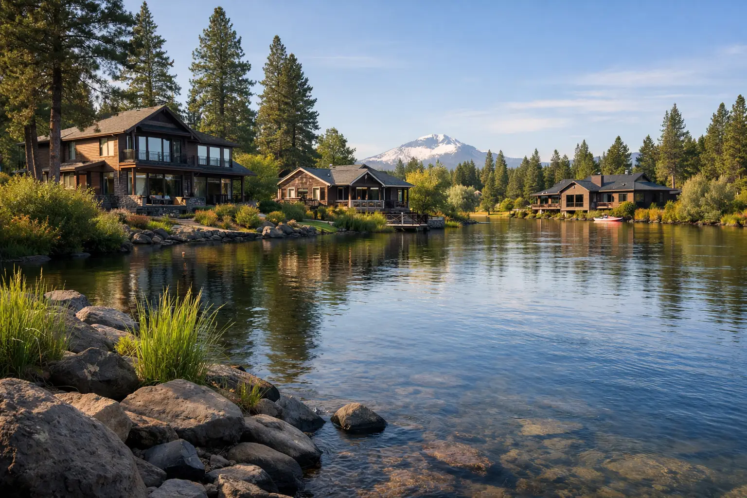Bend Oregon Homes for Sale on River